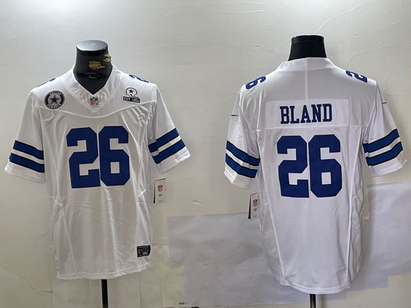Men Dallas Cowboys #26 Bland White 2024 Nike Limited NFL Jersey style 5->dallas cowboys->NFL Jersey